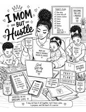 Beautiful black mom coloring book